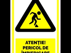 Indicator atentie pericol de impiedicare